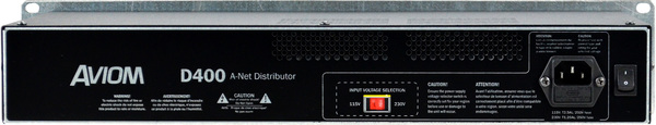A-NET DISTRIBUTOR, WITH DANTE INTERFACE